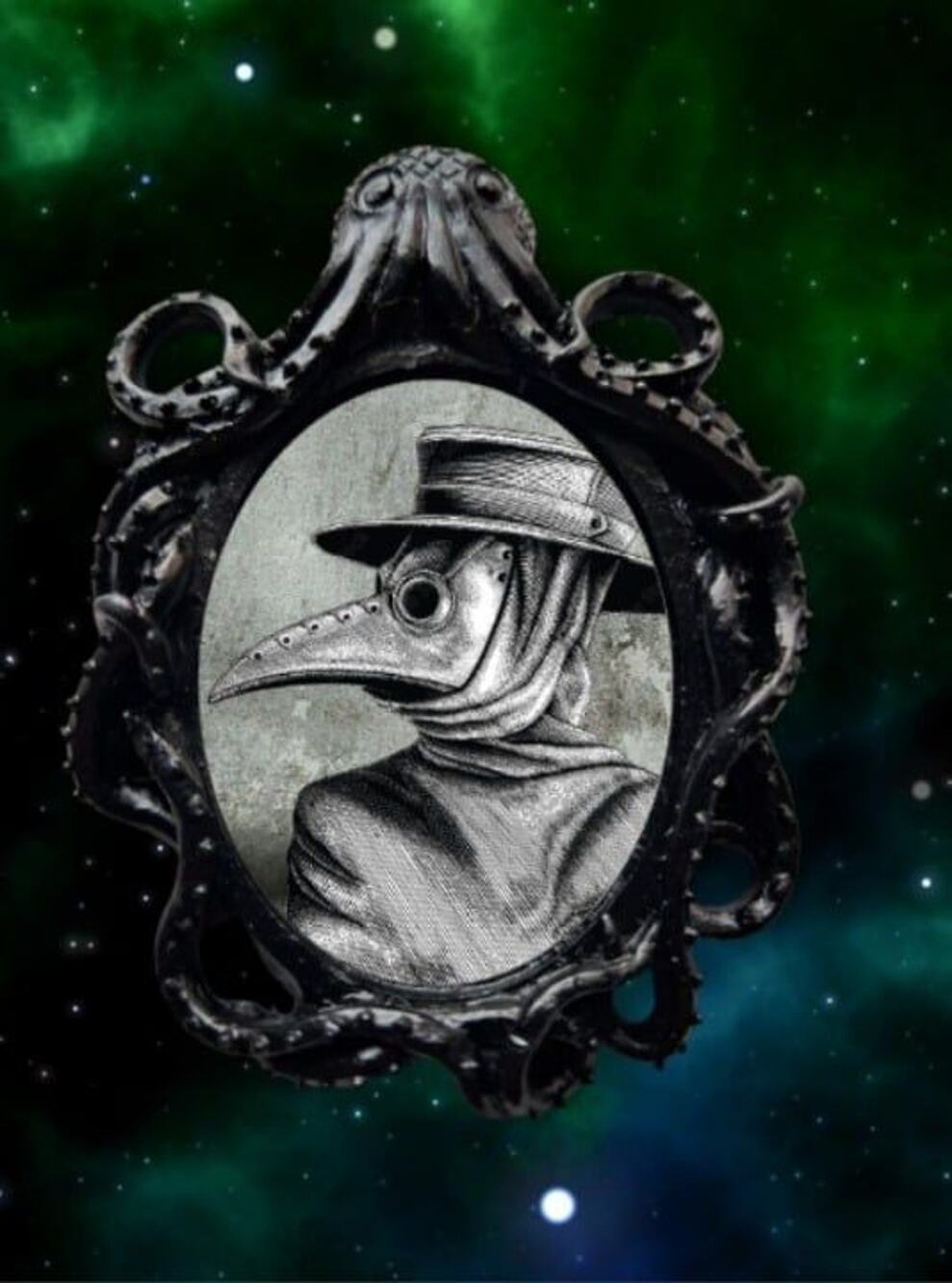 Bubonic Plague Doctor Pin